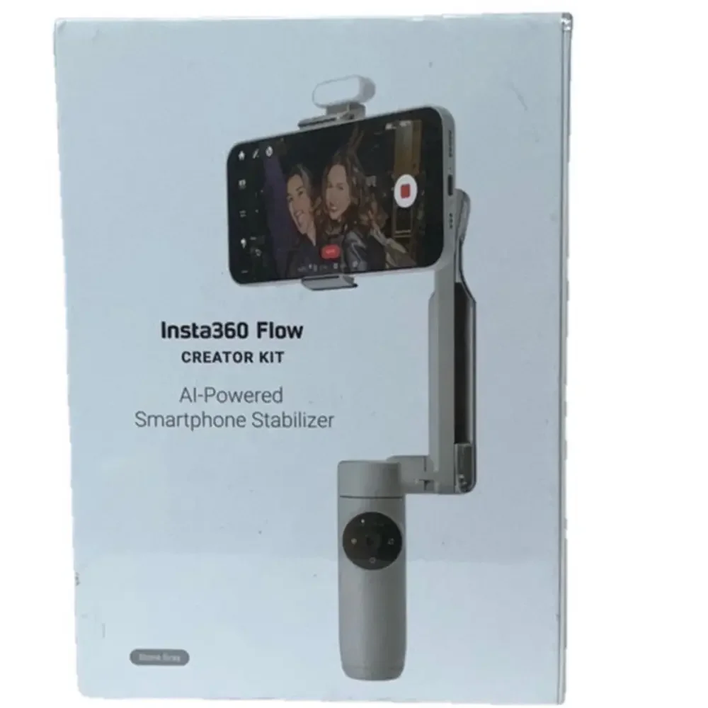 NEW INSTA360 Flow Smartphone Gimbal Stabilizer Creator Kit AI powered